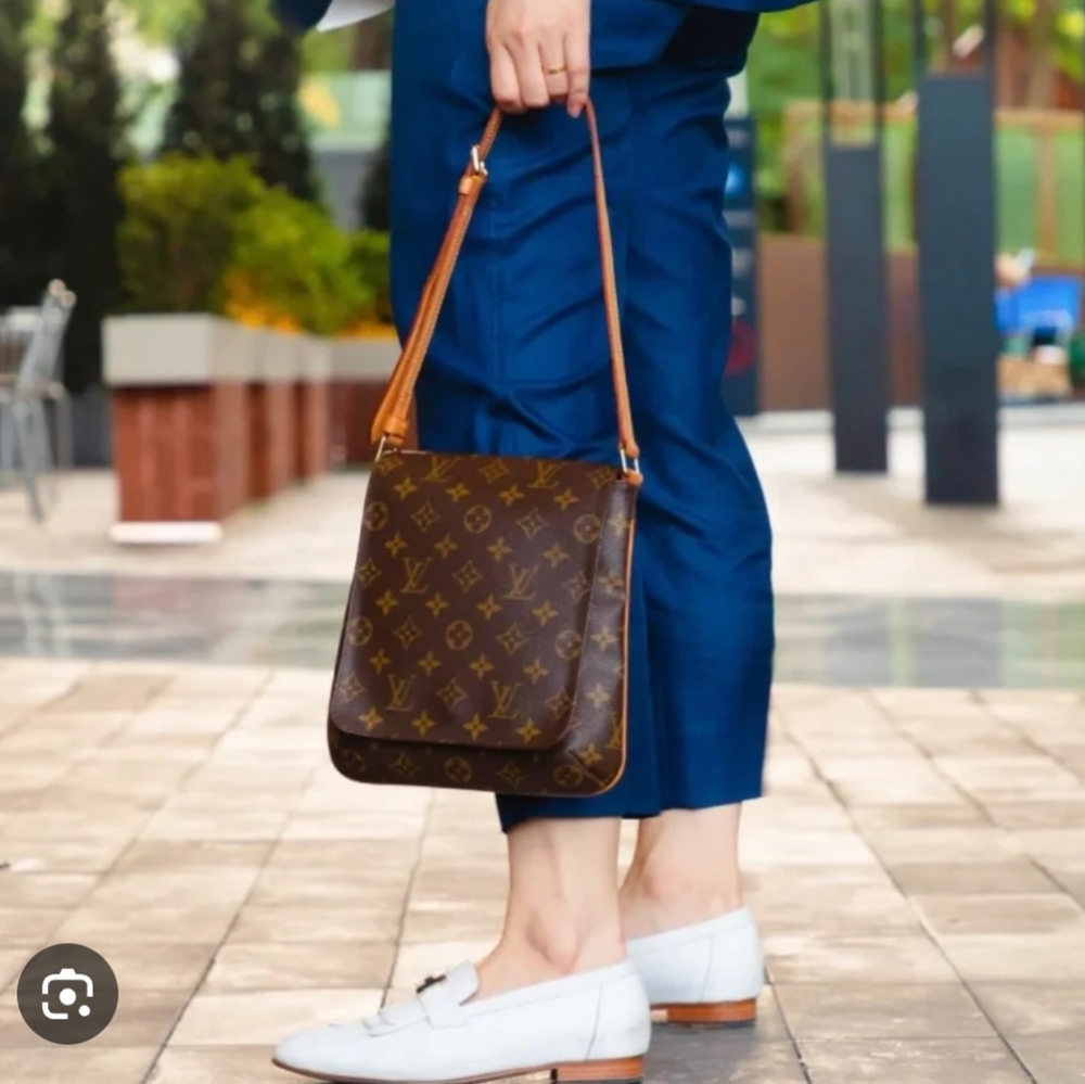 Louis Vuitton Brown Monogram Shoulder Bag